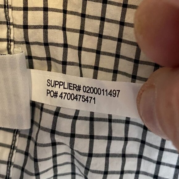 Polo Ralph Lauren Mens Shirt M Checkered Long-Sleeve Button-Down Cotton Classic - Picture 7 of 10